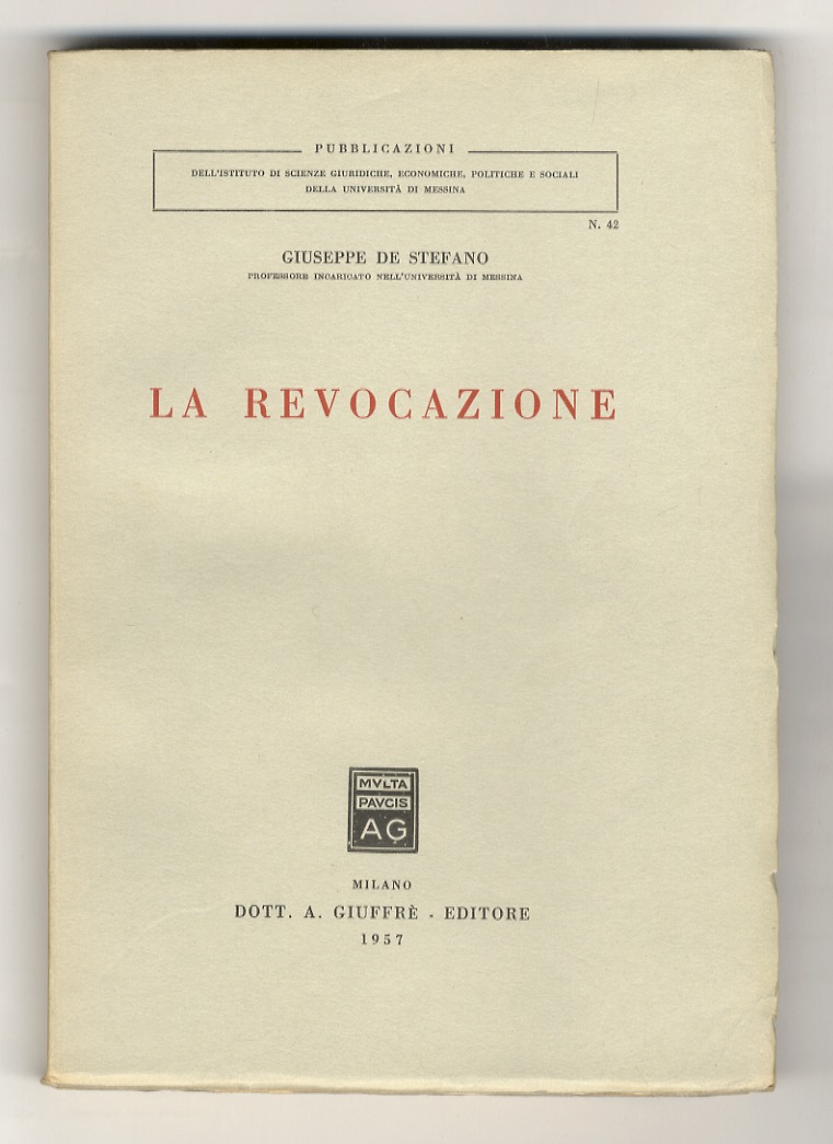 Le revocazione.