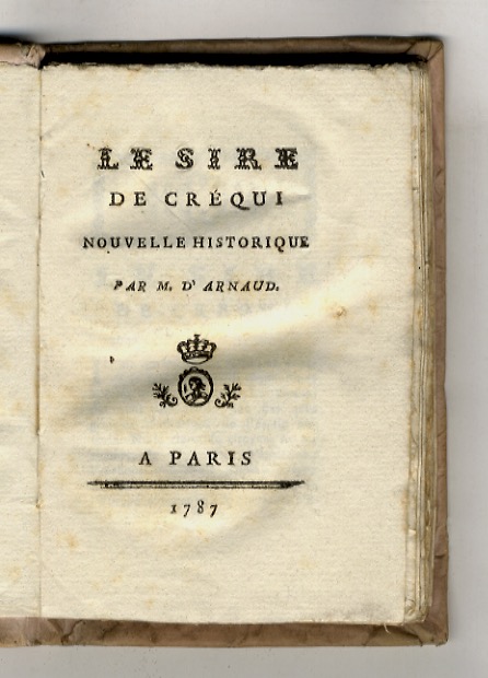 Le Sire de Créqui. Nouvelle historique.