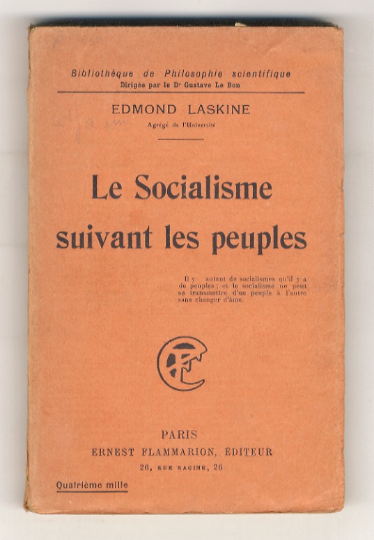 Le Socialisme suivant les peuples.