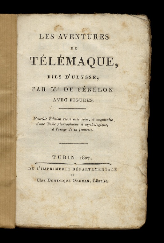 Les aventures de Télémaque fils d'Ulysse (.) Nouvelle édition revue …