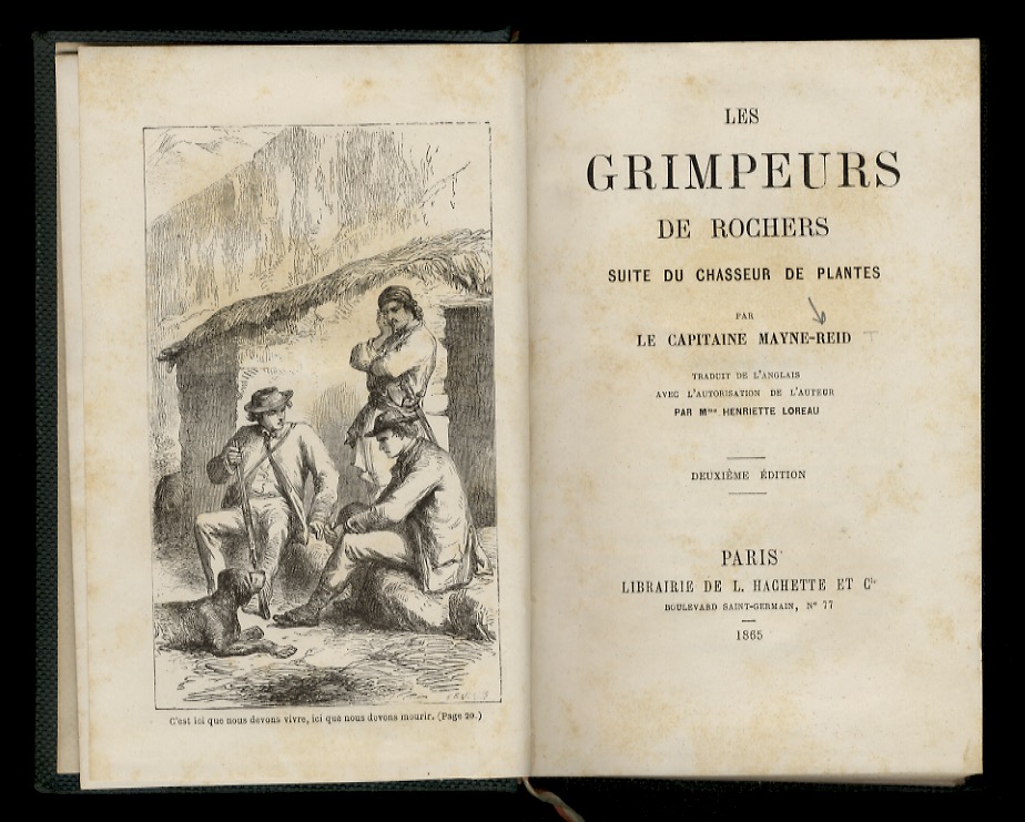 Les grimpeurs de rochers, suite du chasseur de plantes [.] …