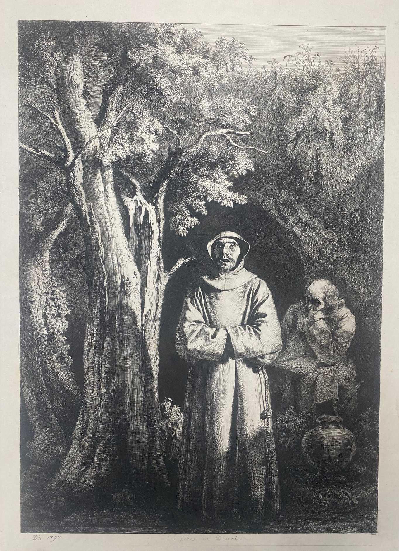 Les Pères du désert [Due monaci eremiti].