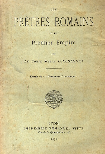 Les pretres romains et le Premier Empire.