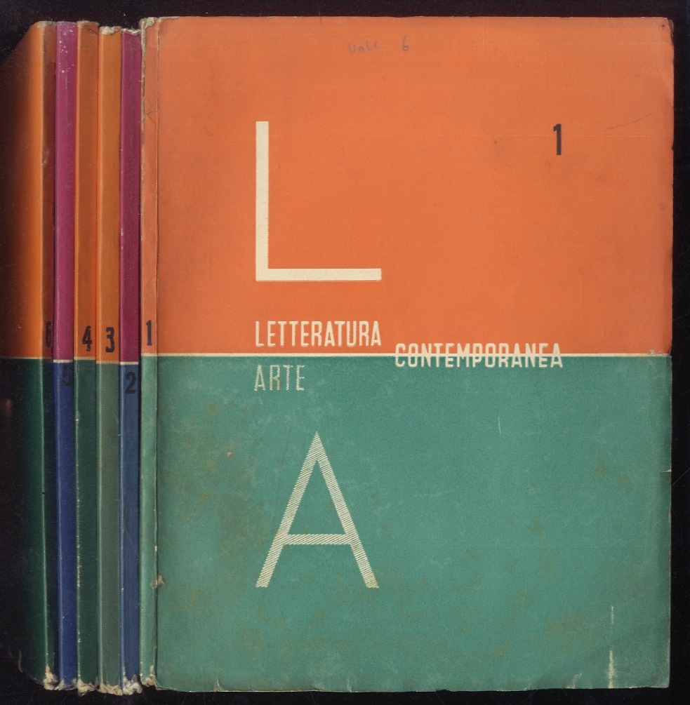 LETTERATURA - ARTE contemporanea. Rivista diretta da Alessandro Bonsanti. Redattore …