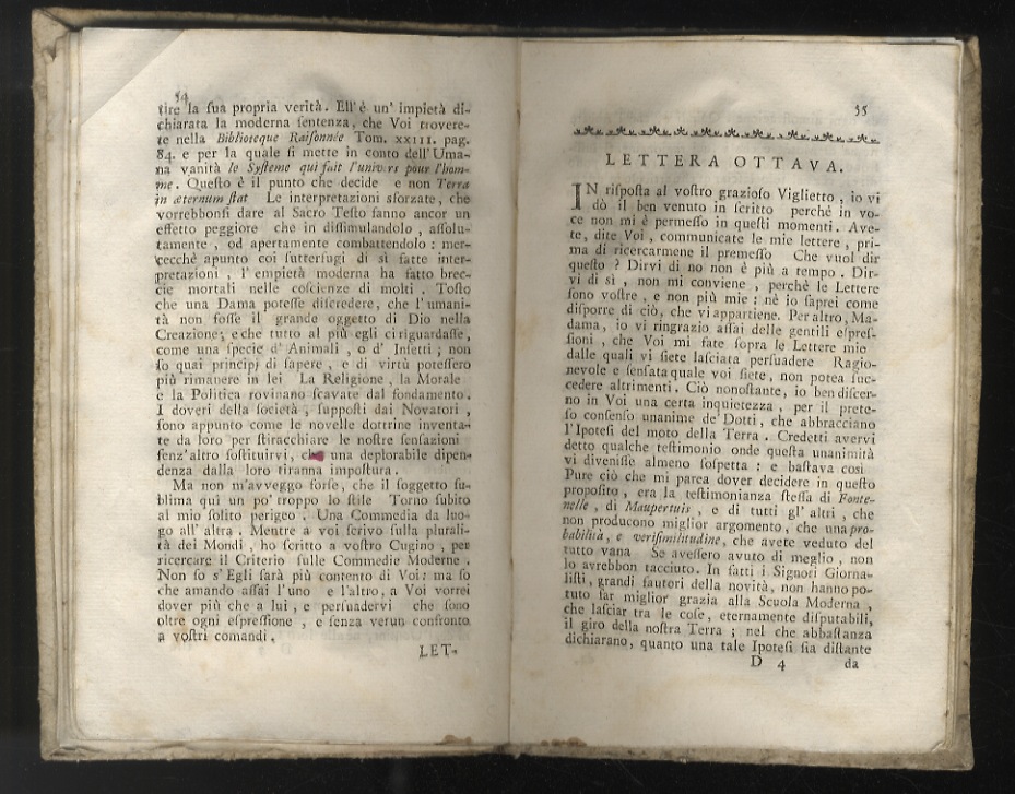 [Lettere moderne nè più nè meno di quel che sono. …