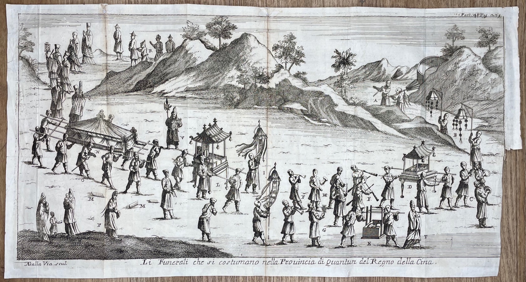 Li funerali che si costumano nella Provincia di Quantun del …