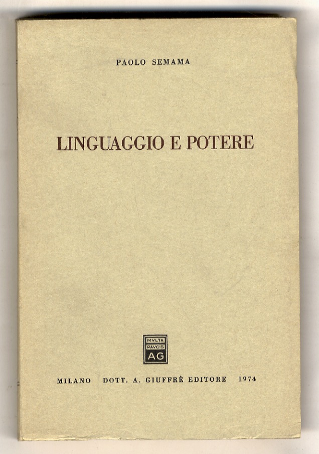 Linguaggio e potere.