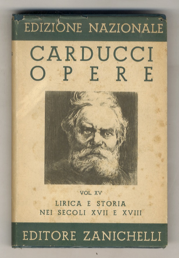 Lirica e storia nei secoli XVII e XVIII. (Edizione nazionale …