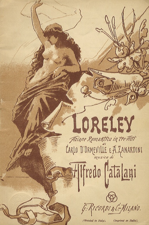 Loreley. Azione romantica in tre atti di C. D'Ormeville e …