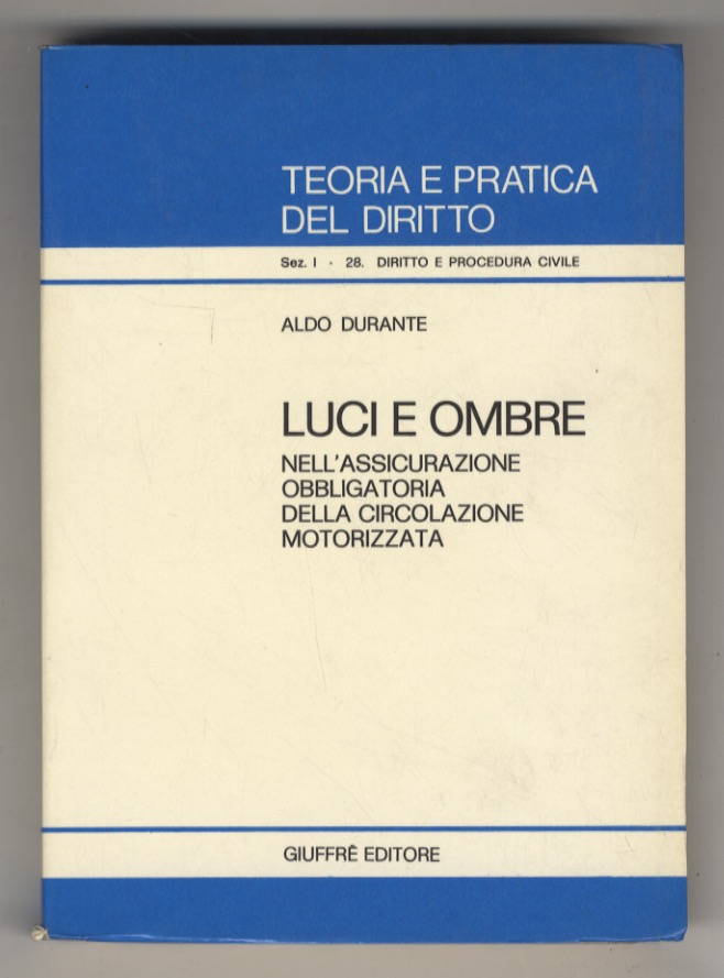 Luci e ombre nell'assicurazione obbligatoria della circolazione motorizzata.