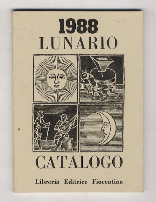 LUNARIO CATALOGO. 1988. Anno bisestile.
