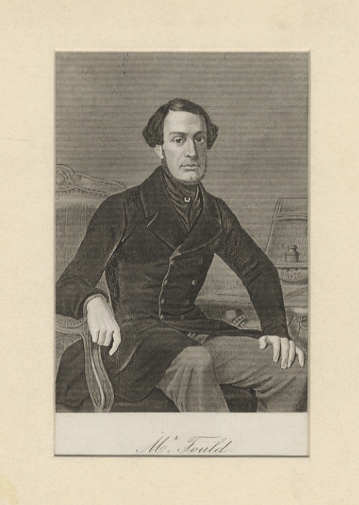 M.r Fould. (Ritratto a mezza figura, rivolto di 3/4 verso …