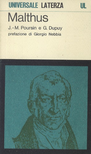 Malthus. Prefazione di G. Nebbia.