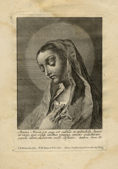 Manna Maria est quia est subtilis et splendida suavis et …