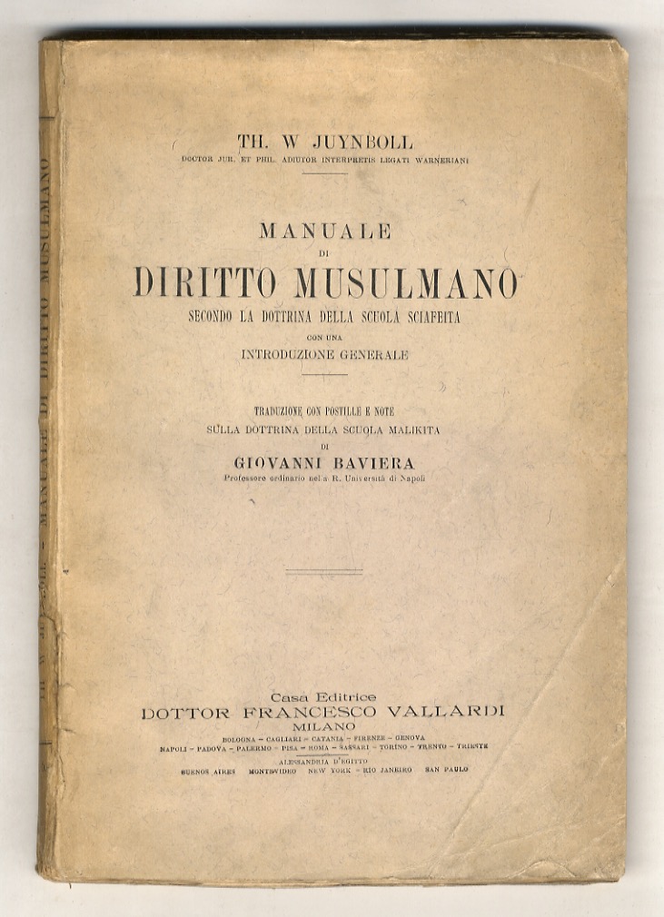 Manuale di diritto musulmano secondo la dottrina della scuola sciafeita …
