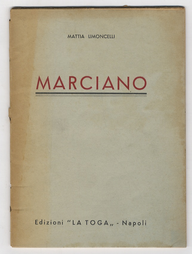 Marciano. Discorso tenuto il giorno 8 dicembre 1946 alla Sala …