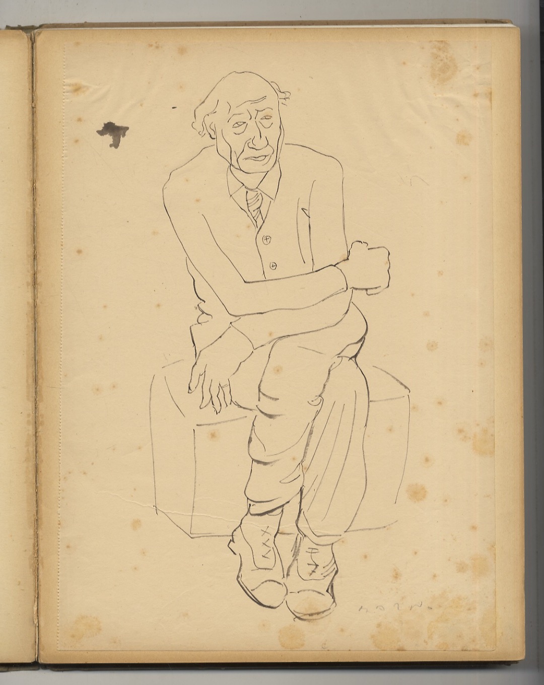 Marino Marini presentato da Filippo de Pisis.