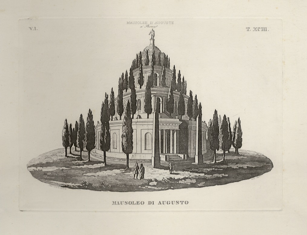 Mausoleo di Augusto. [Ricostruzione].