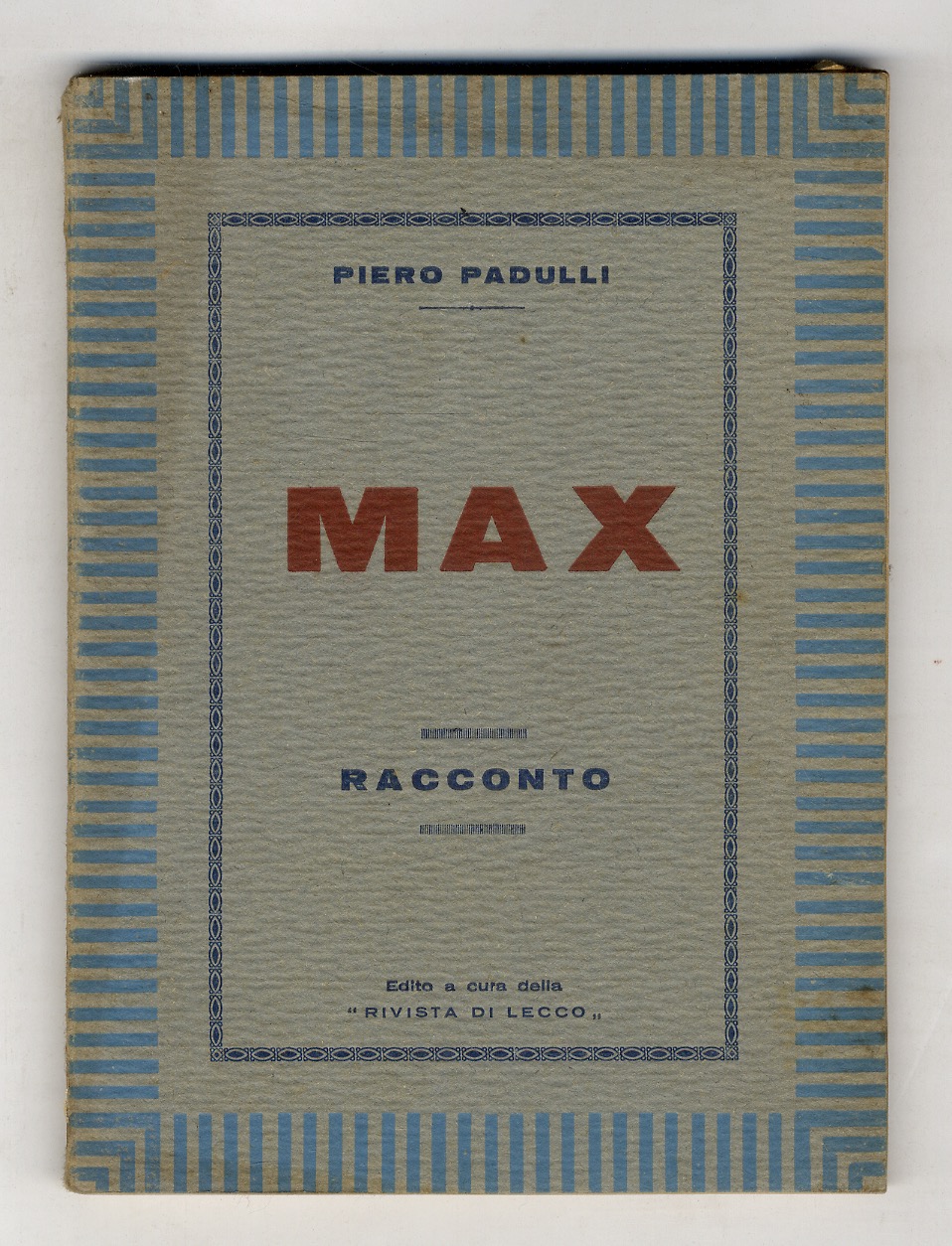 Max. Racconto.