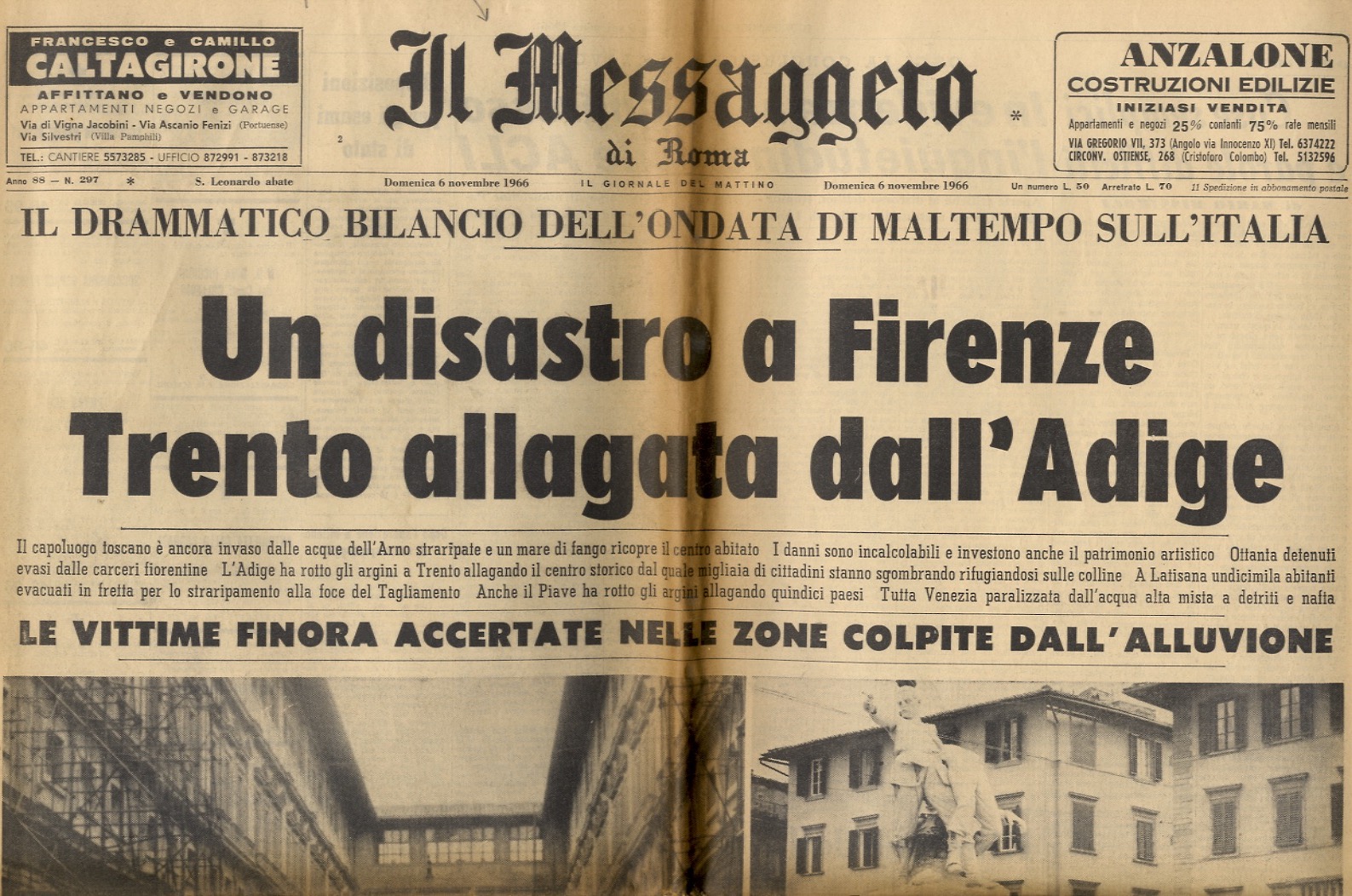 MESSAGGERO (IL) di Roma. Anno 88. N. 297. Domenica 6 …