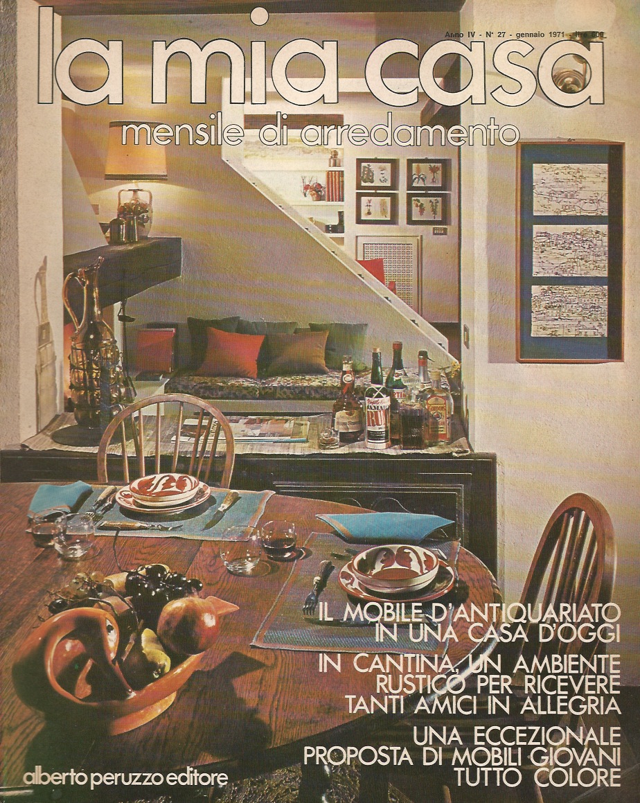 Mia Casa (La). Mensile di arredamento. Anno IV, N. 27. …