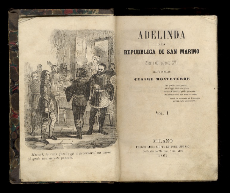 Monteverde C. Adelinda o la Repubblica di San Marino. Storia …