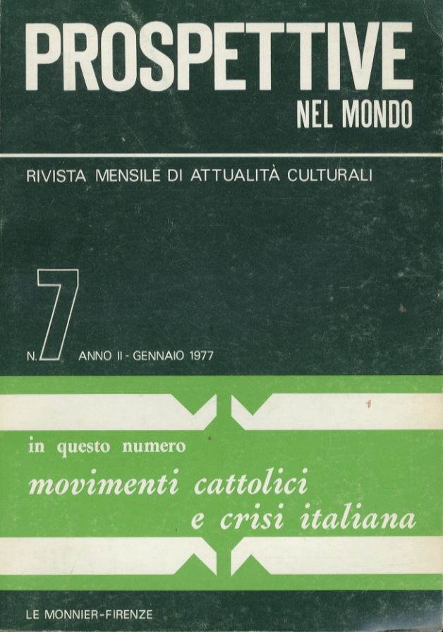 “Movimenti cattolici e crisi italiana” intervengono, fra gli altri, R.Romeo, …