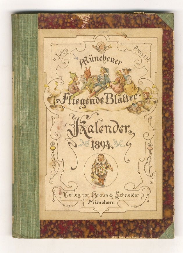 Münchener Fliegende Blätter. Kalender für 1894. XI Jahrgang.