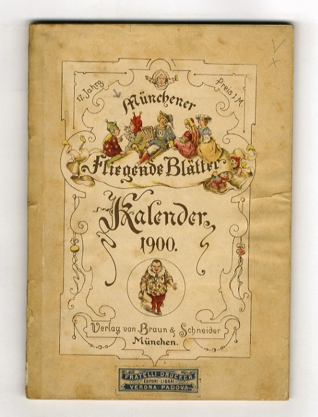 Münchener Fliegende Blätter. Kalender für 1900. XVII Jahrgang.