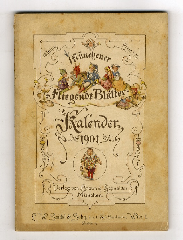 Münchener Fliegende Blätter. Kalender für 1901. XVIII Jahrgang.
