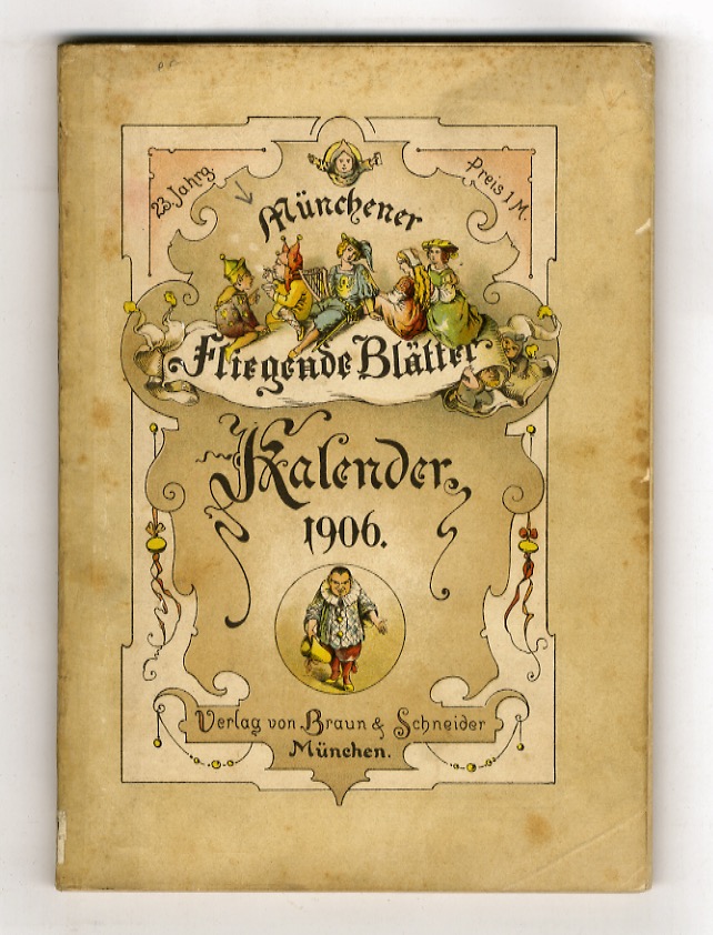 Münchener Fliegende Blätter. Kalender für 1906. XXIII Jahrgang.
