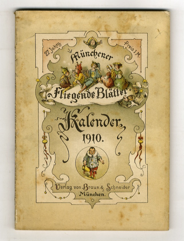 Münchener Fliegende Blätter. Kalender für 1910. XXVII Jahrgang.