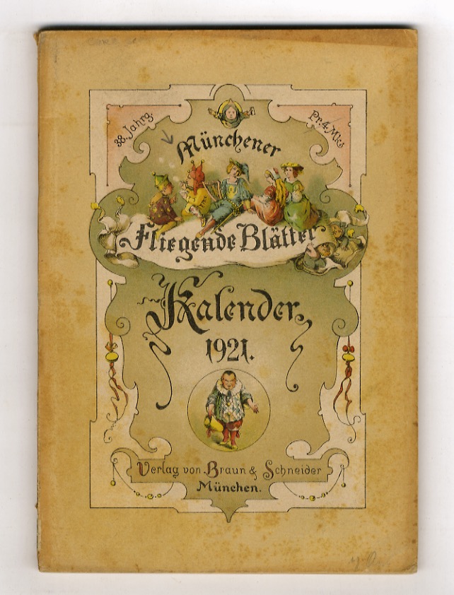 Münchener Fliegende Blätter. Kalender für 1921. 38 Jahrgang.