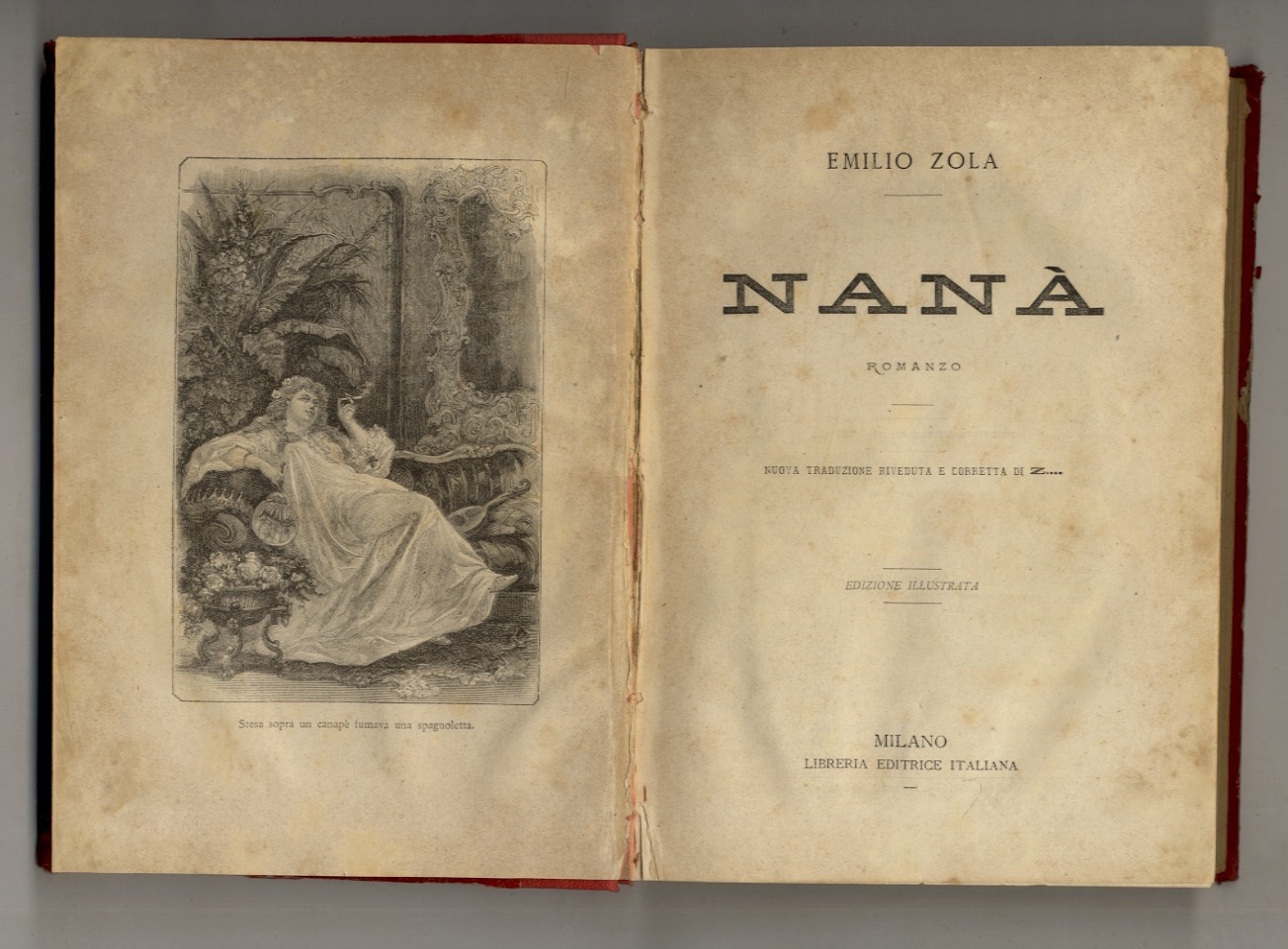 Nana. Romanzo. Nuova traduzione riveduta e corretta di Z. Edizione …