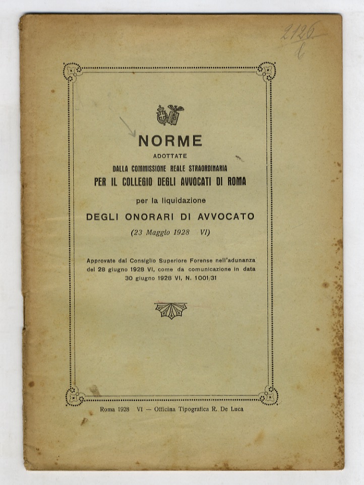 NORME adottate dalla Commissione Reale straordinaria per il Collegio degli …