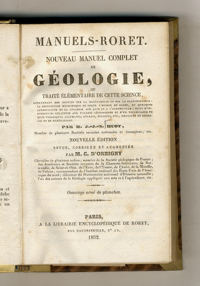 Nouveau manuel complet de géologie, ou traité élémentaire de cette …