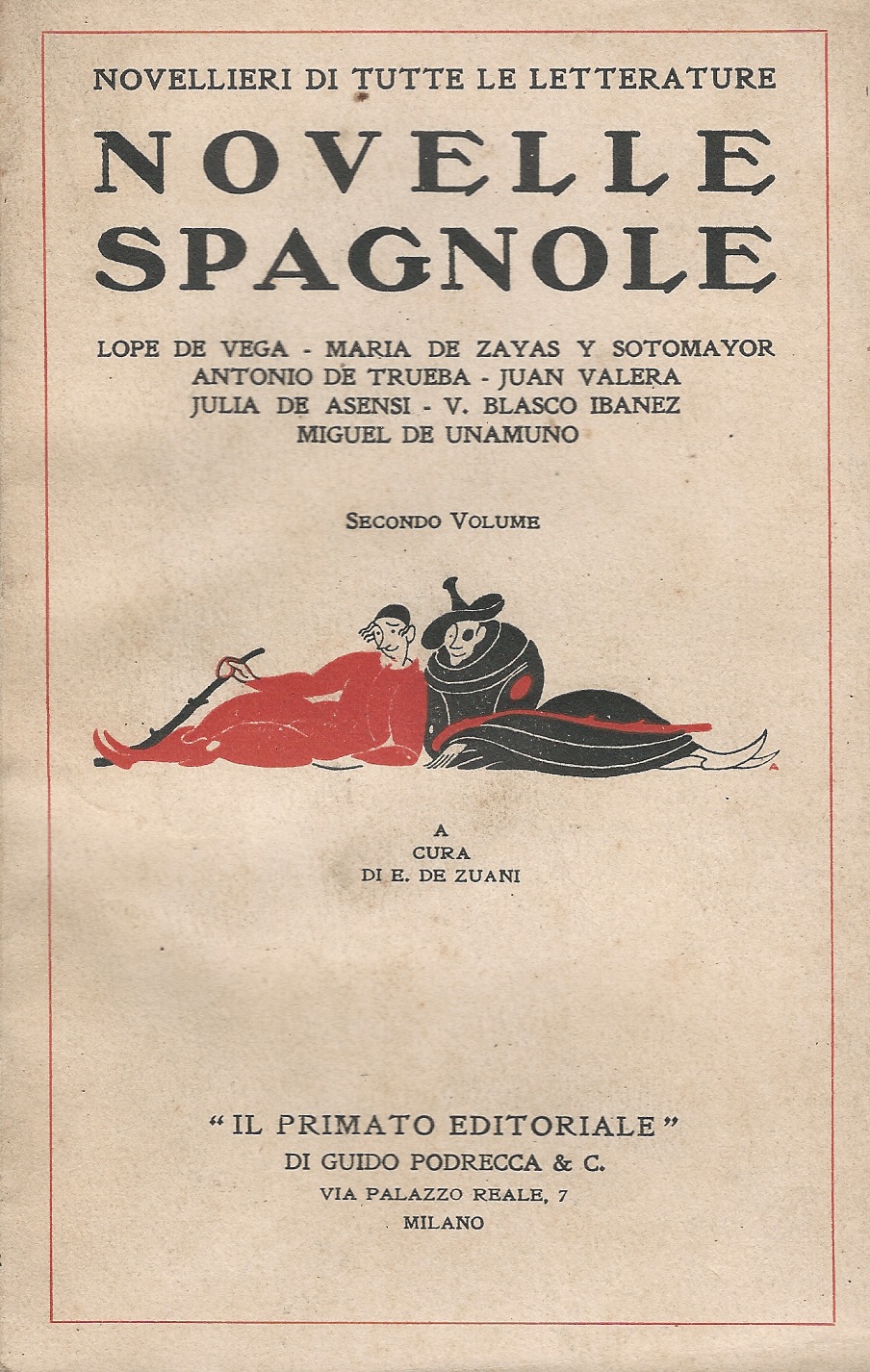 Novellieri di tutte le letterature: Spagnoli. (Juan Manuel - Clemente …