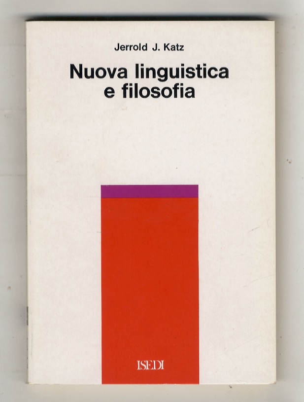 Nuova linguistica e filosofia.