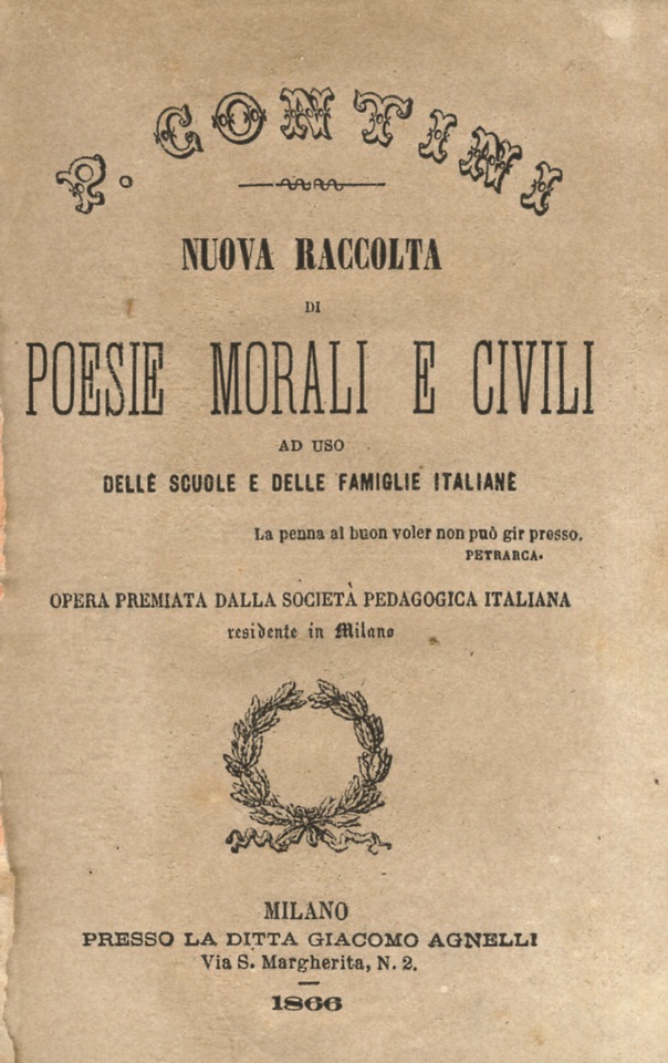 Nuova raccolta di poesie morali e civili. Ad uso delle …