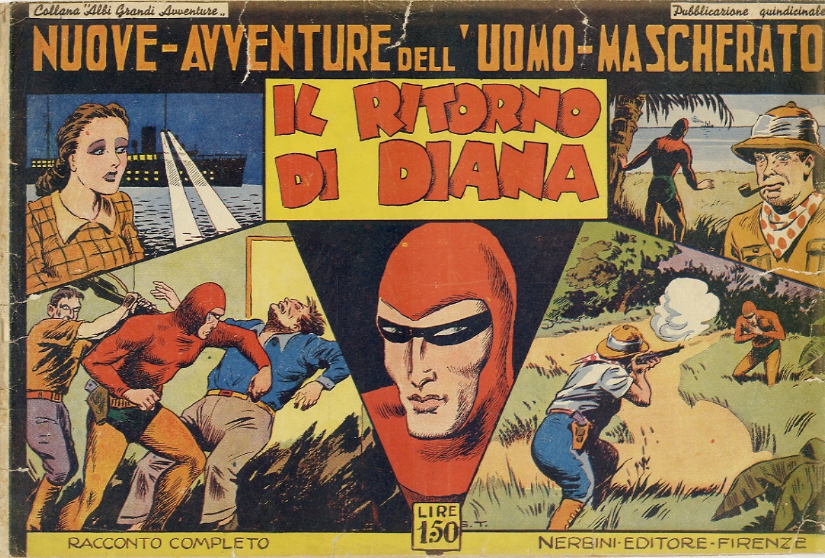 NUOVE avventure dell'Uomo Mascherato. Il ritorno di Diana.