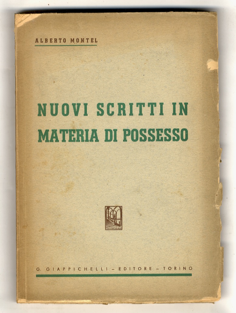 Nuovi scritti in materia di possesso.