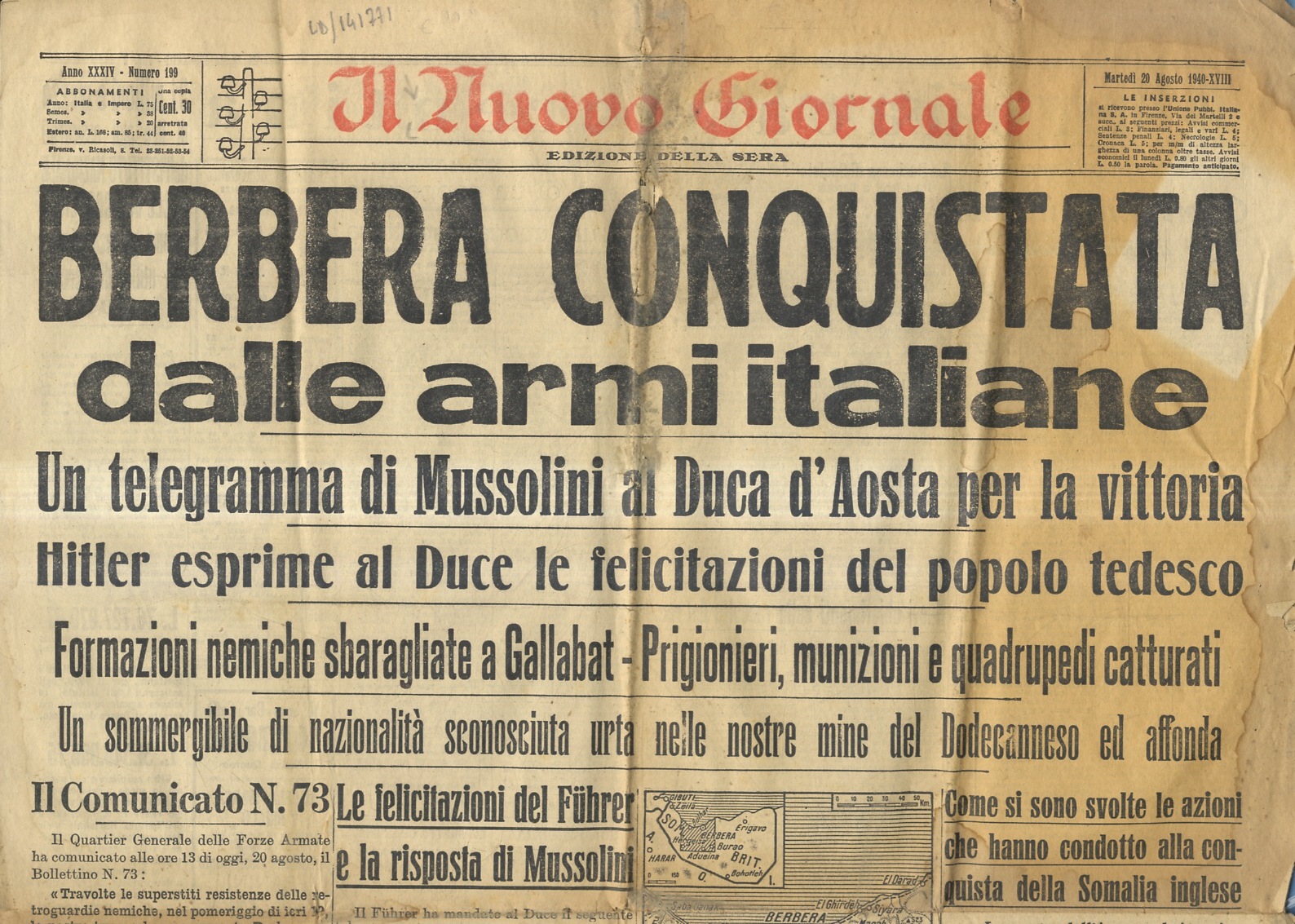 NUOVO (IL) Giornale. Edizione della sera. Anno XXXIV. Numero 199. …