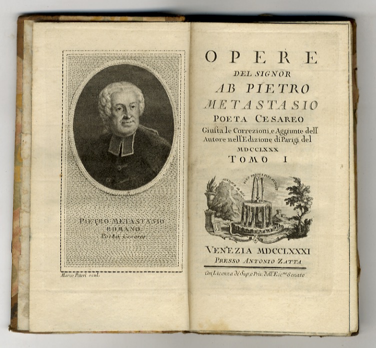 Opere del signor ab. Pietro Metastasio poeta cesareo giusta le …