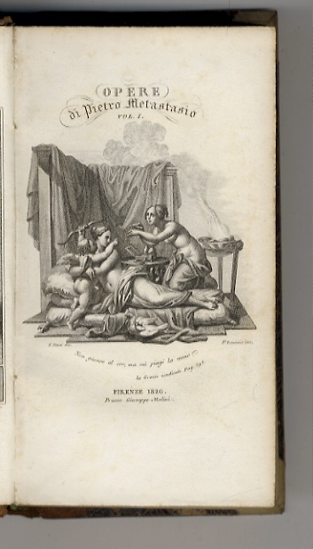 Opere di Pietro Metastasio. Tomo primo [- tomo quarto].