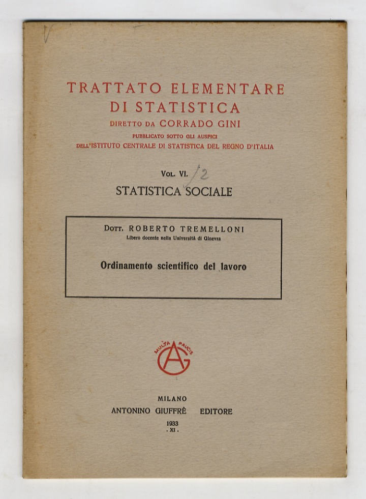 Ordinamento scientifico del lavoro.
