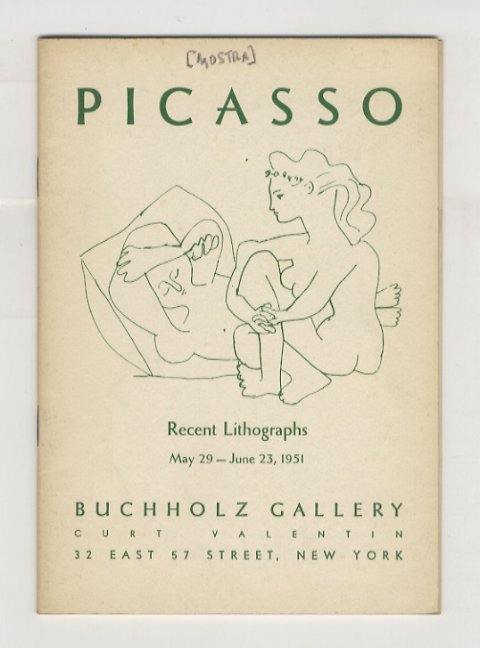 Picasso: Recent Lithographs. May 29 - June 23, 1951
