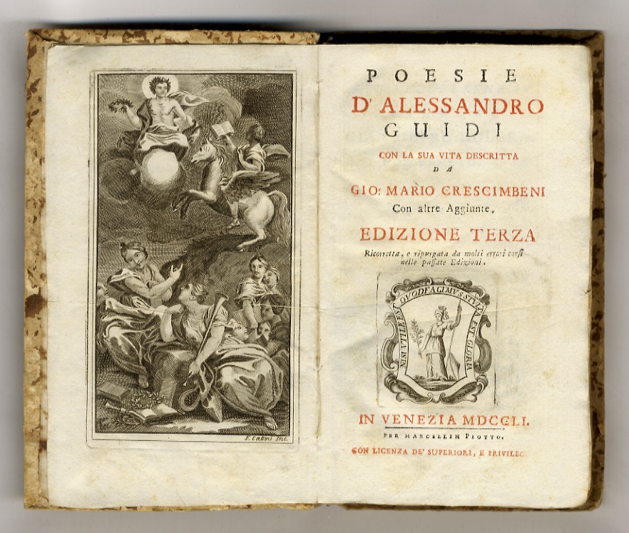 Poesie d'Alessandro Guidi con la sua vita descritta da Gio. …