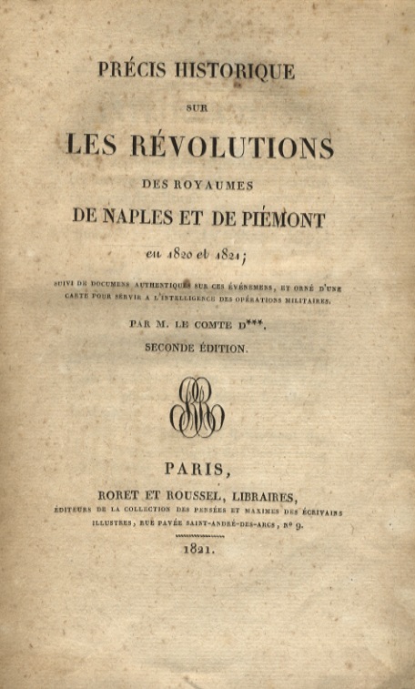 Précis historique sur les révolutions des royaumes de Naples et …