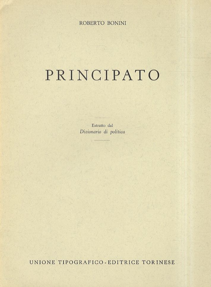Principato. Unito dello stesso: Polis.