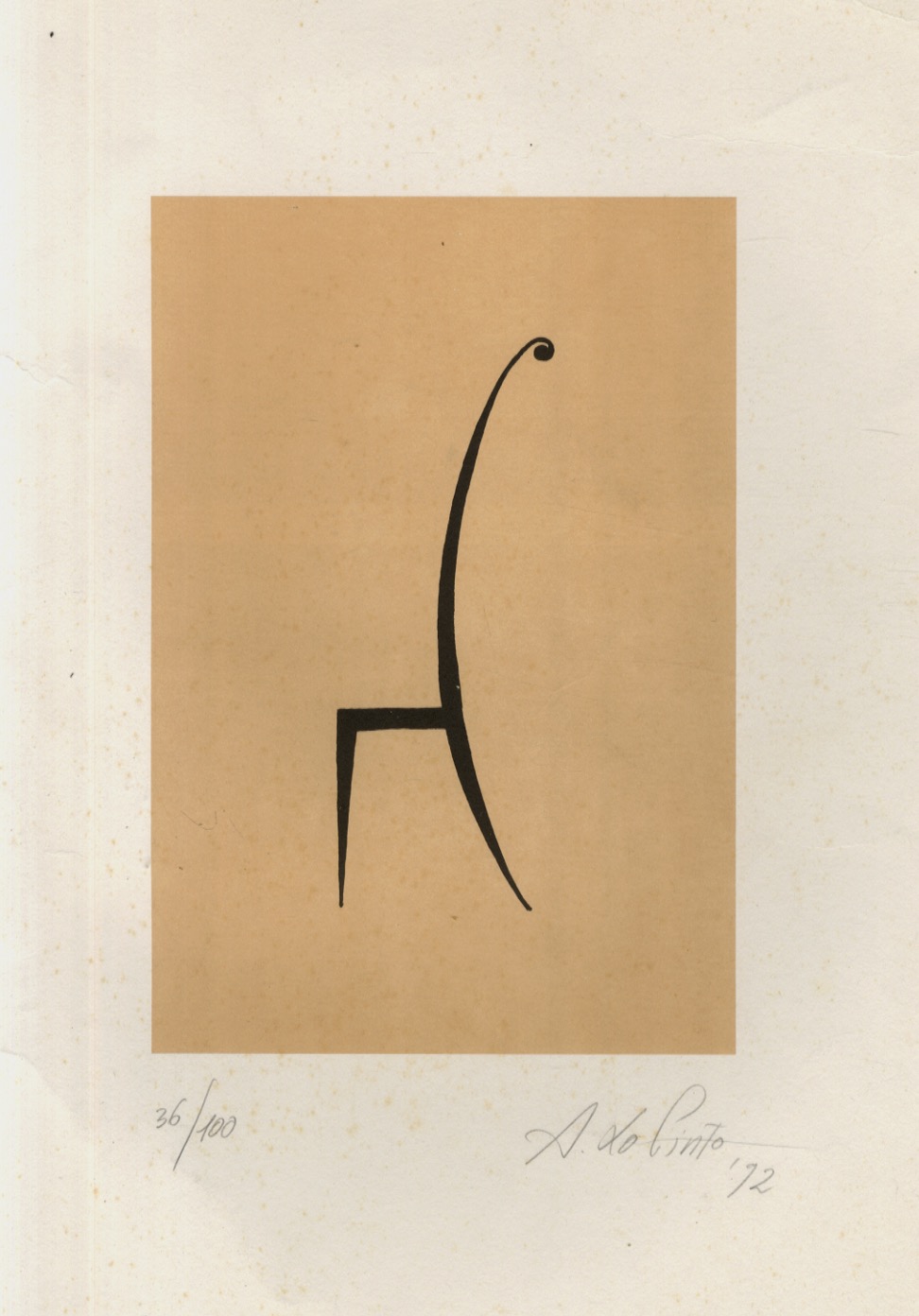 [Profilo di un sedia].